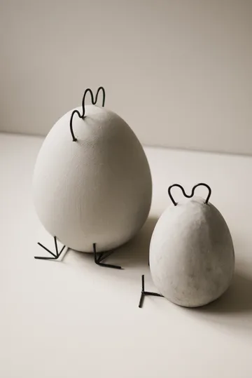 Décoration de Pâques Heavy Hen béton - Grand - DBKD