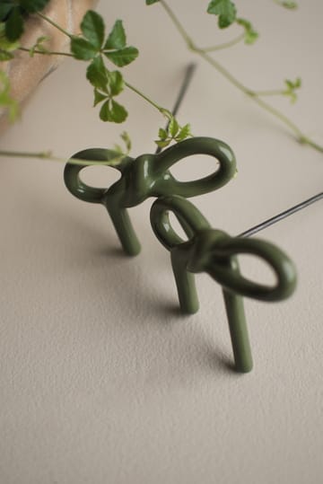 Décoration florale Bow - Shiny green - DBKD