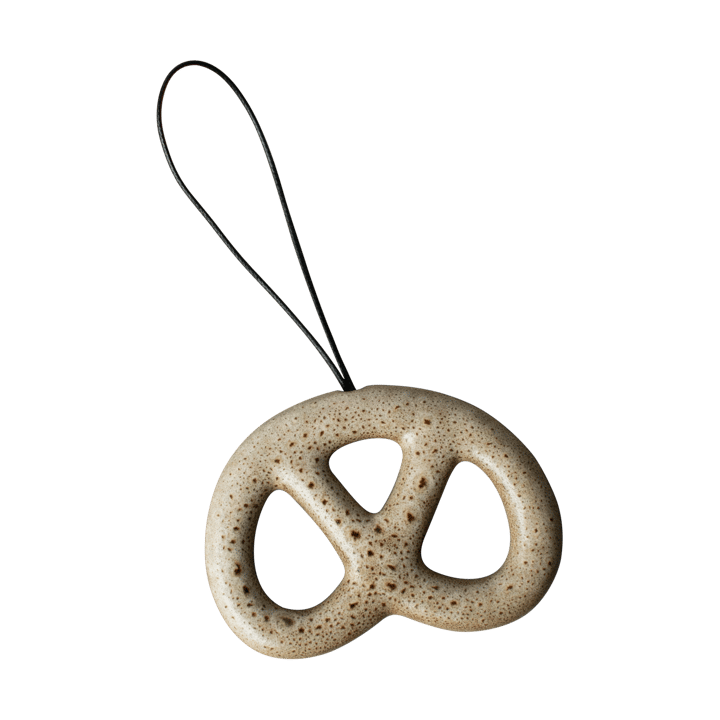 Décoration Hanging Pretzel - Beige - DBKD