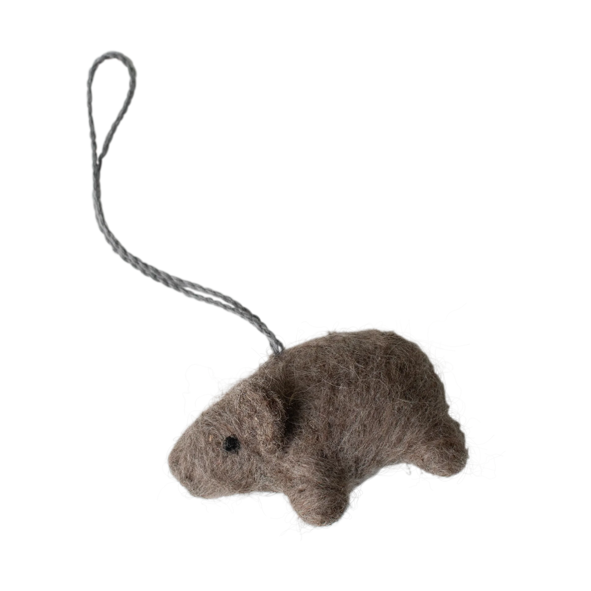 Décoration suspendue Hanging pig, Beige DBKD