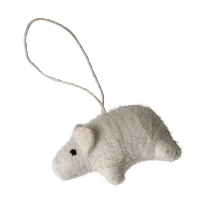 Décoration suspendue Hanging pig - White - DBKD