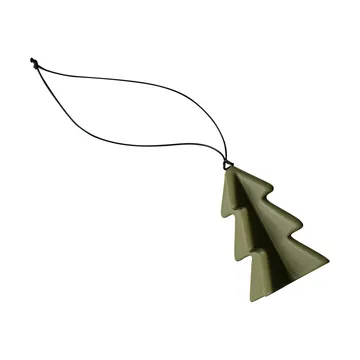 Décoration suspendue Hanging winter tree 7 cm - Green - DBKD