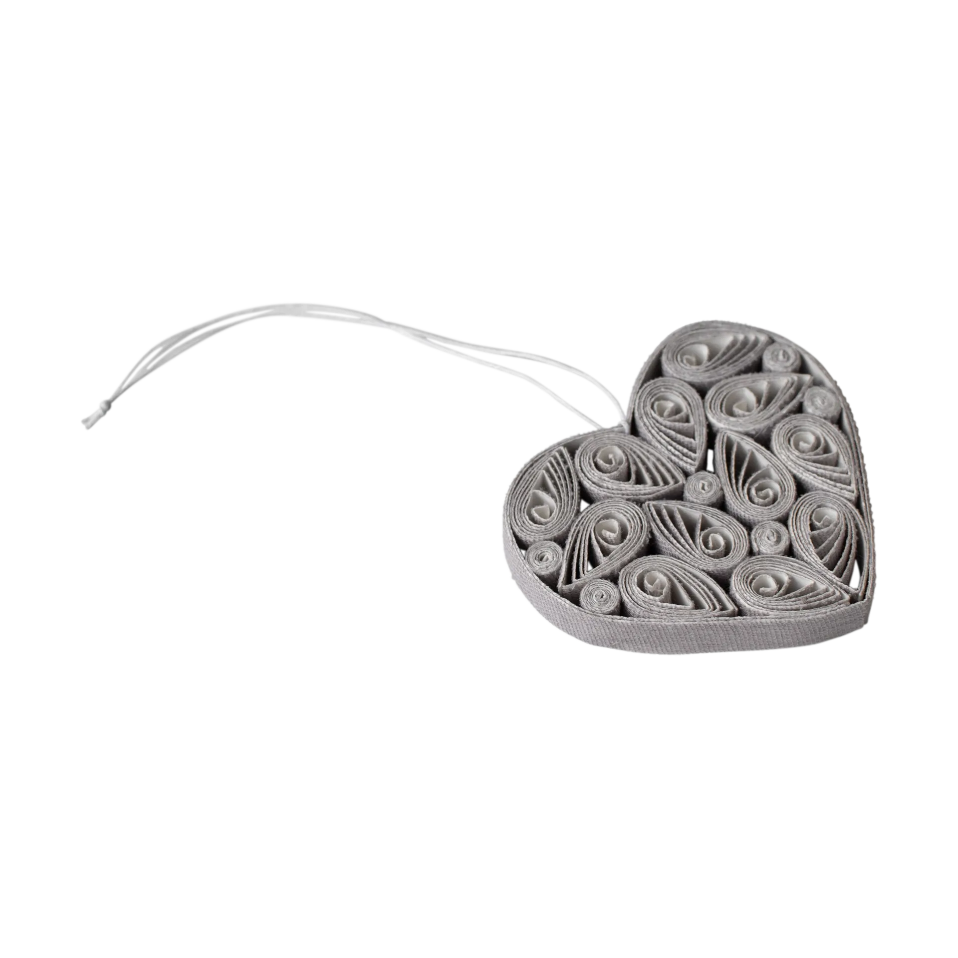 Décoration suspendue Paper heart 8 cm, Mole DBKD