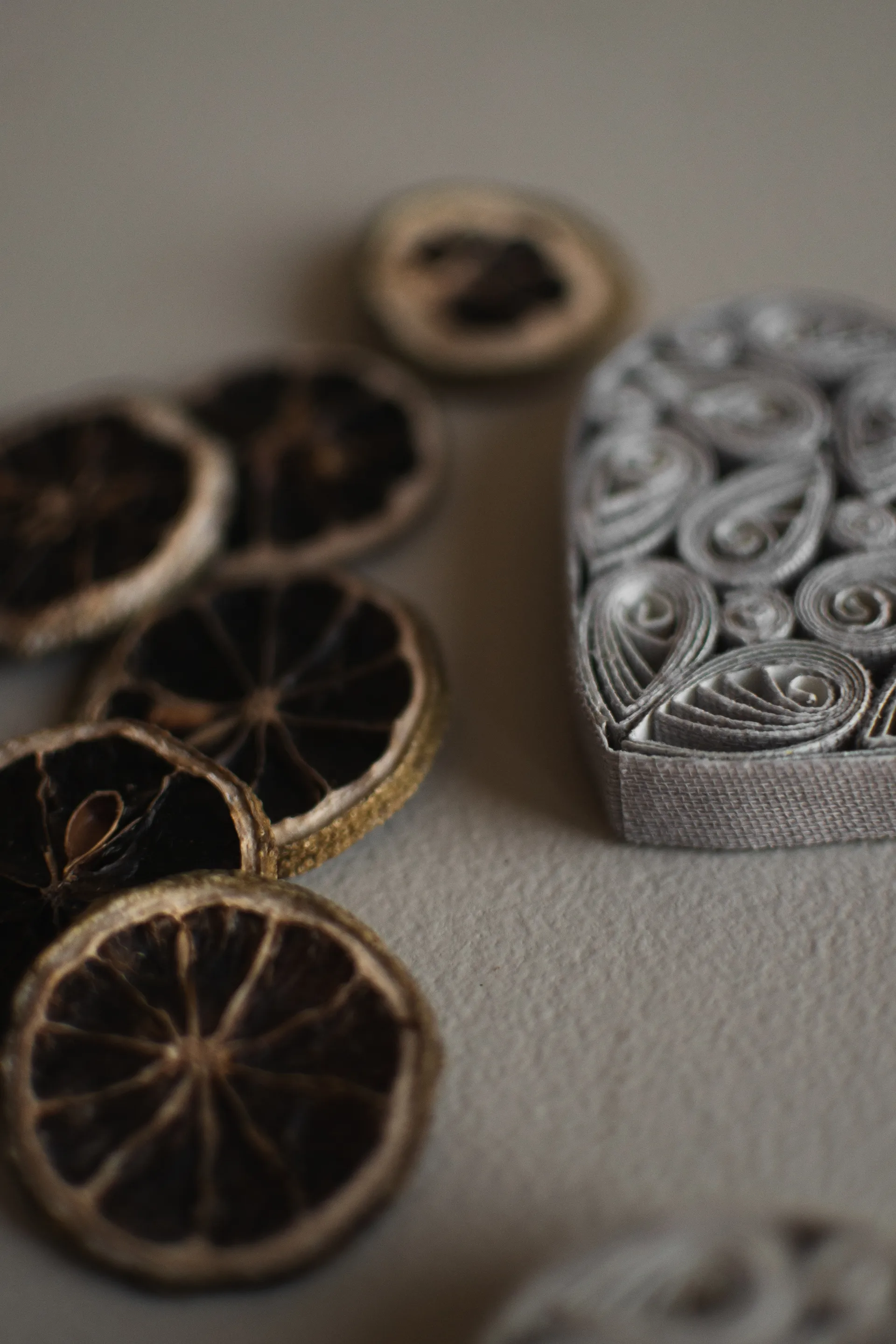 Décoration suspendue Paper heart 8 cm, Mole DBKD