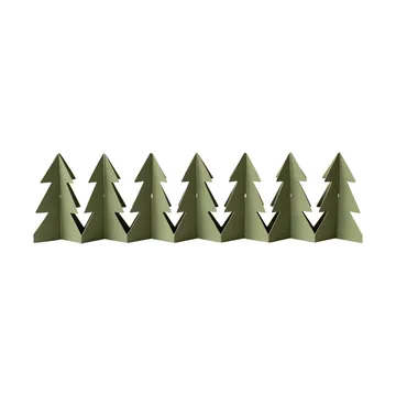 Décoration Tree in a row 60 cm - Green, 7x60 cm - DBKD