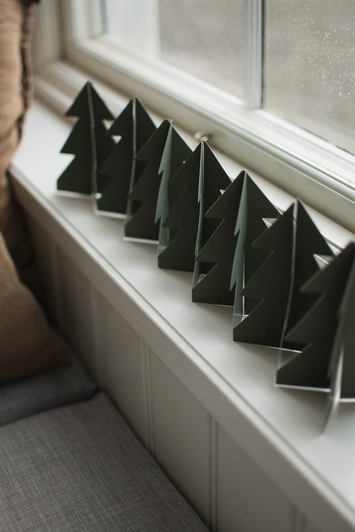 Décoration Tree in a row 60 cm, Green DBKD