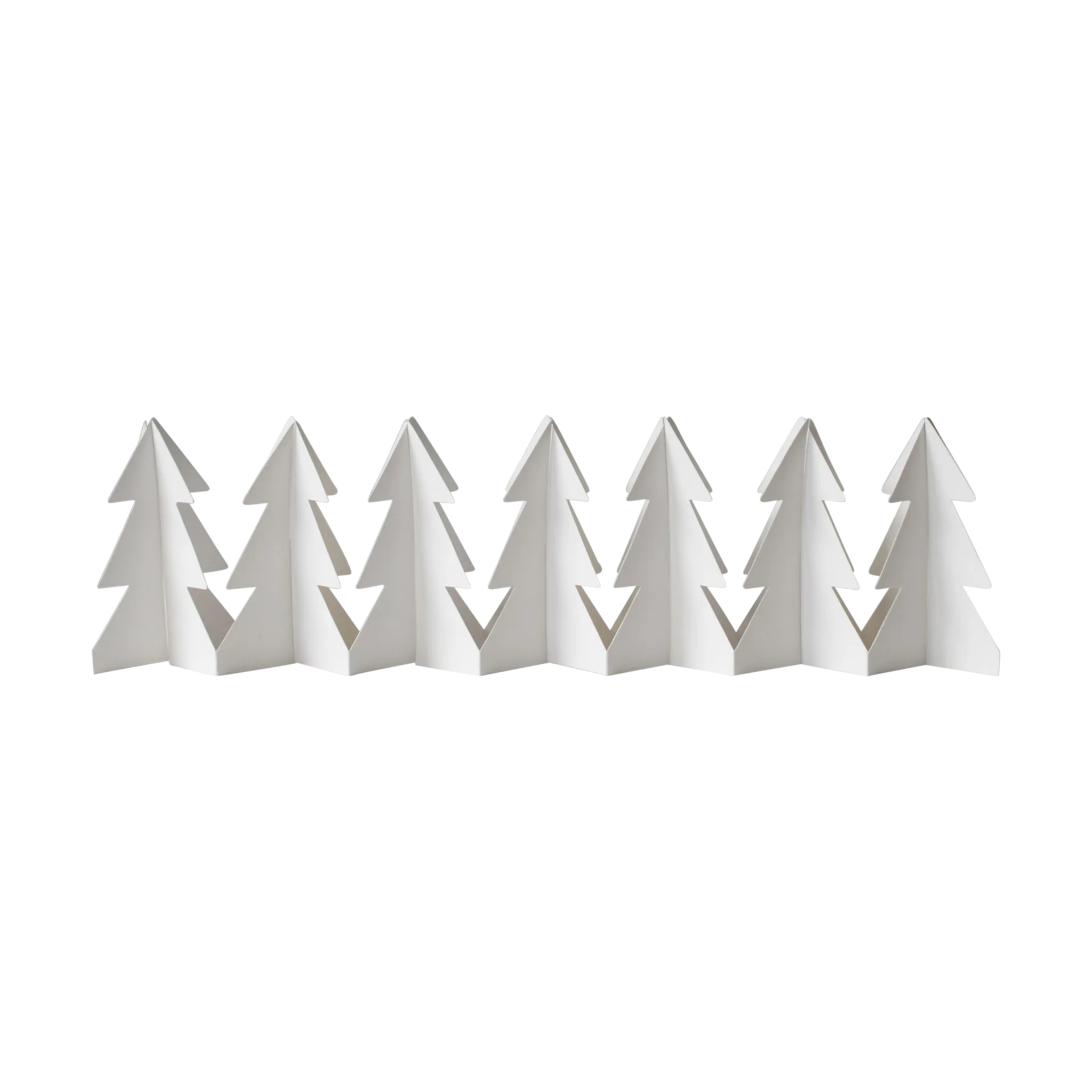 Décoration Tree in a row, White, 7x60 cm DBKD