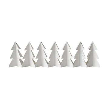 Décoration Tree in a row - White, 7x60 cm - DBKD