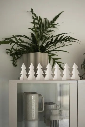Décoration Tree in a row - White, 7x60 cm - DBKD