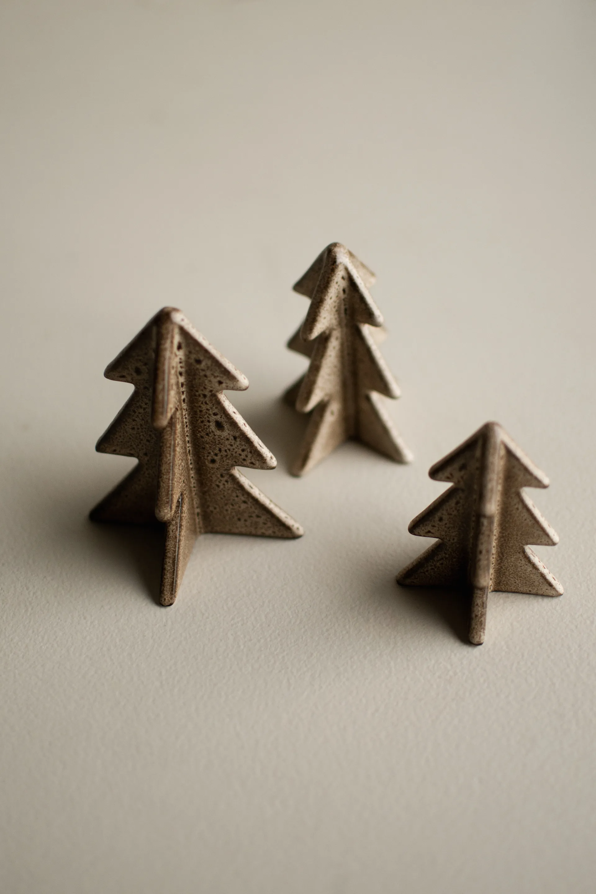 Décoration Winter tree, Beige, 8 cm DBKD