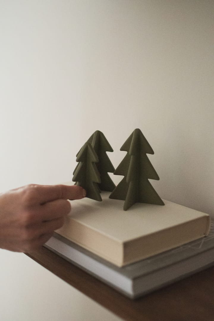 Décoration Winter tree, Green, 7 cm DBKD