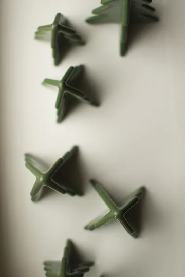 Décoration Winter tree - Green, 7 cm - DBKD