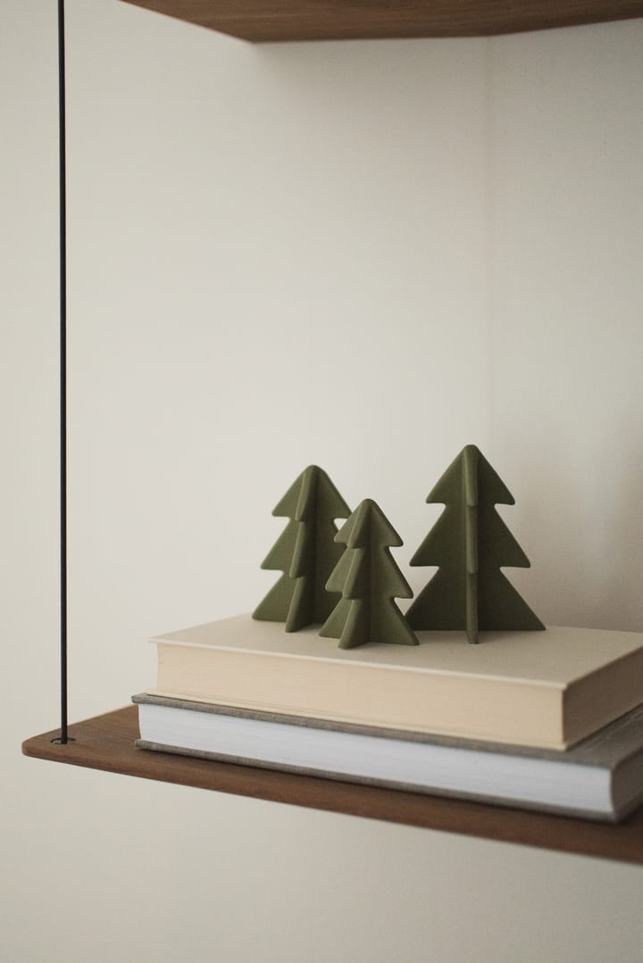 Décoration Winter tree, Green, 8 cm DBKD