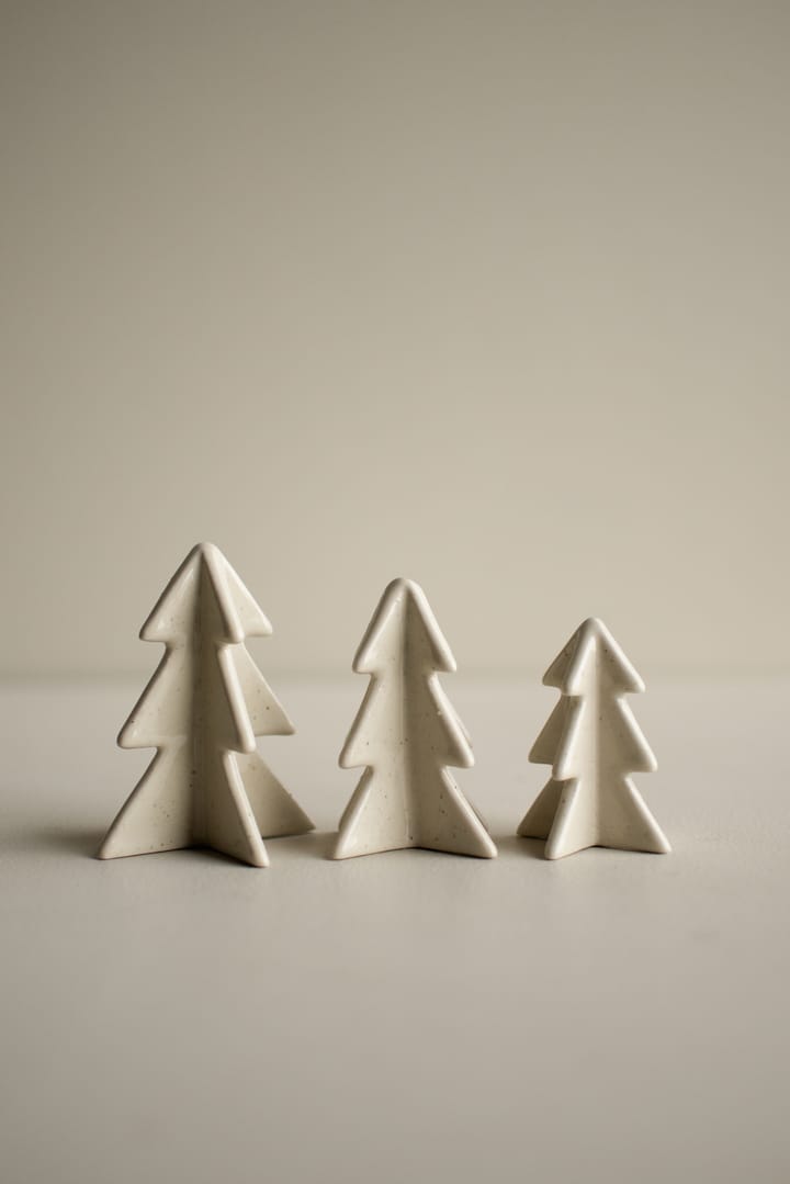 Décoration Winter tree, Vanilla, 7 cm DBKD