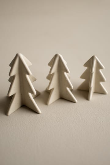 Décoration Winter tree - Vanilla, 8 cm - DBKD
