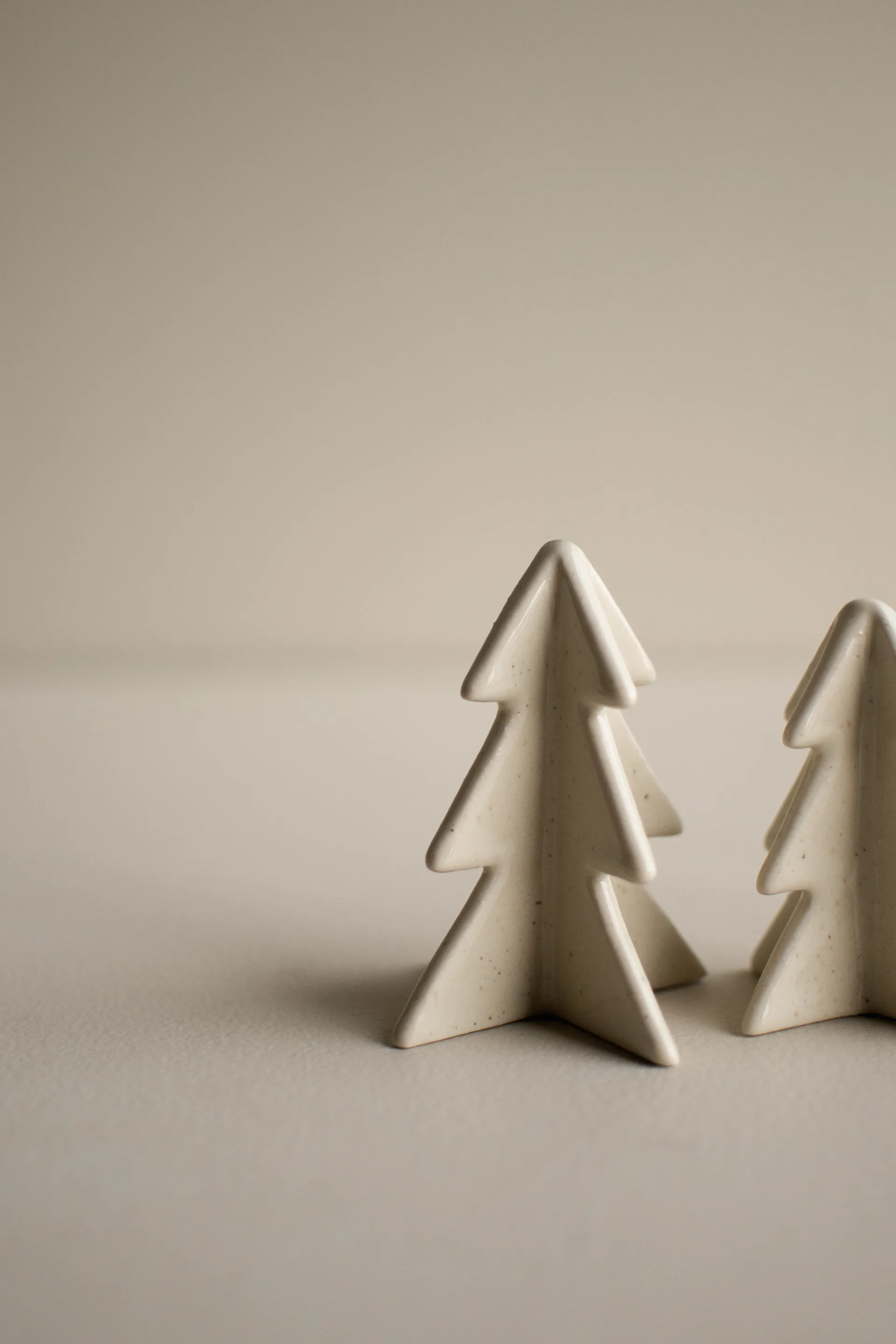 Décoration Winter tree, Vanilla, 9,5 cm DBKD