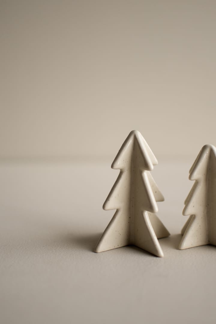 Décoration Winter tree, Vanilla, 9,5 cm DBKD