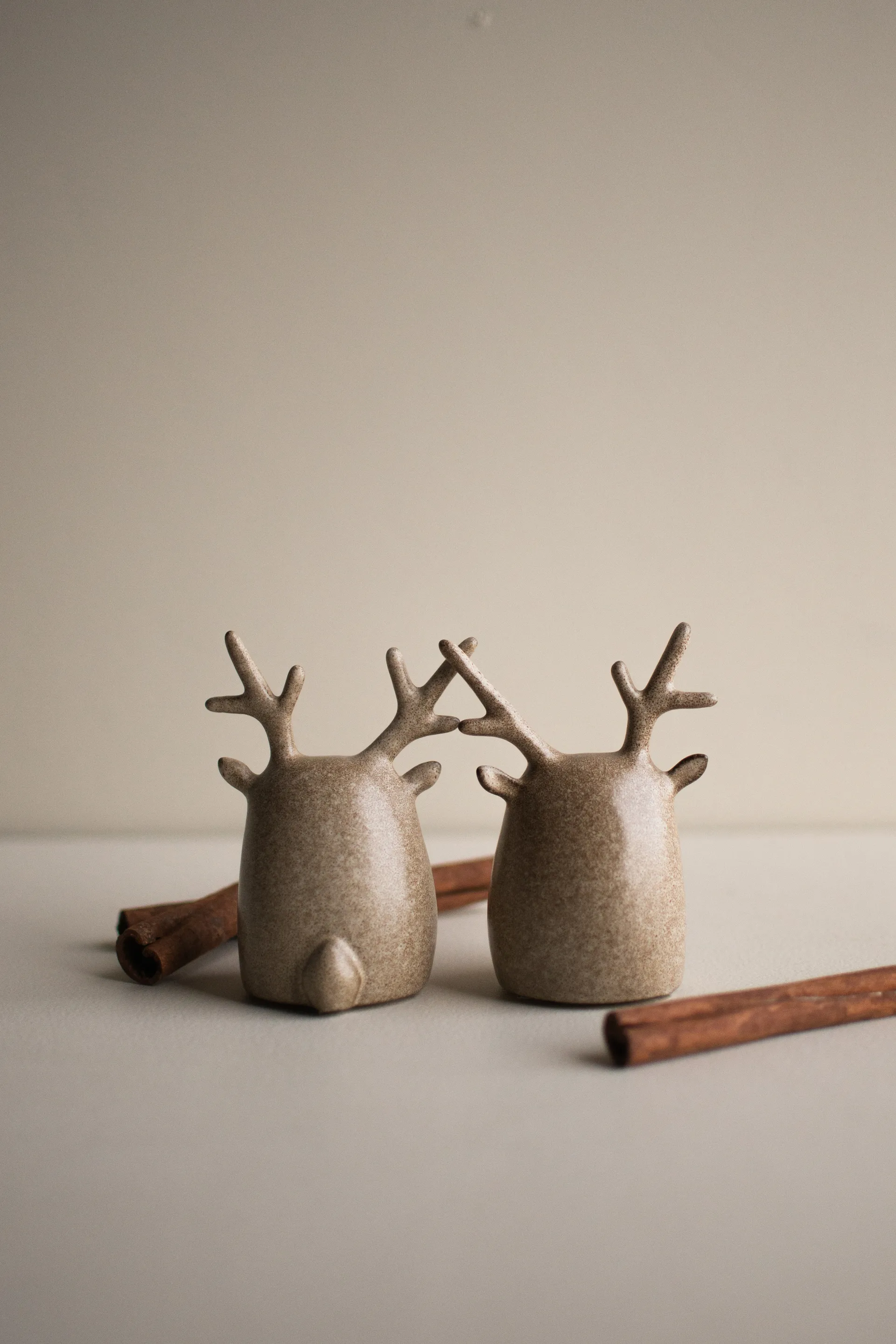 Deer twins 2 pièces, Beige DBKD
