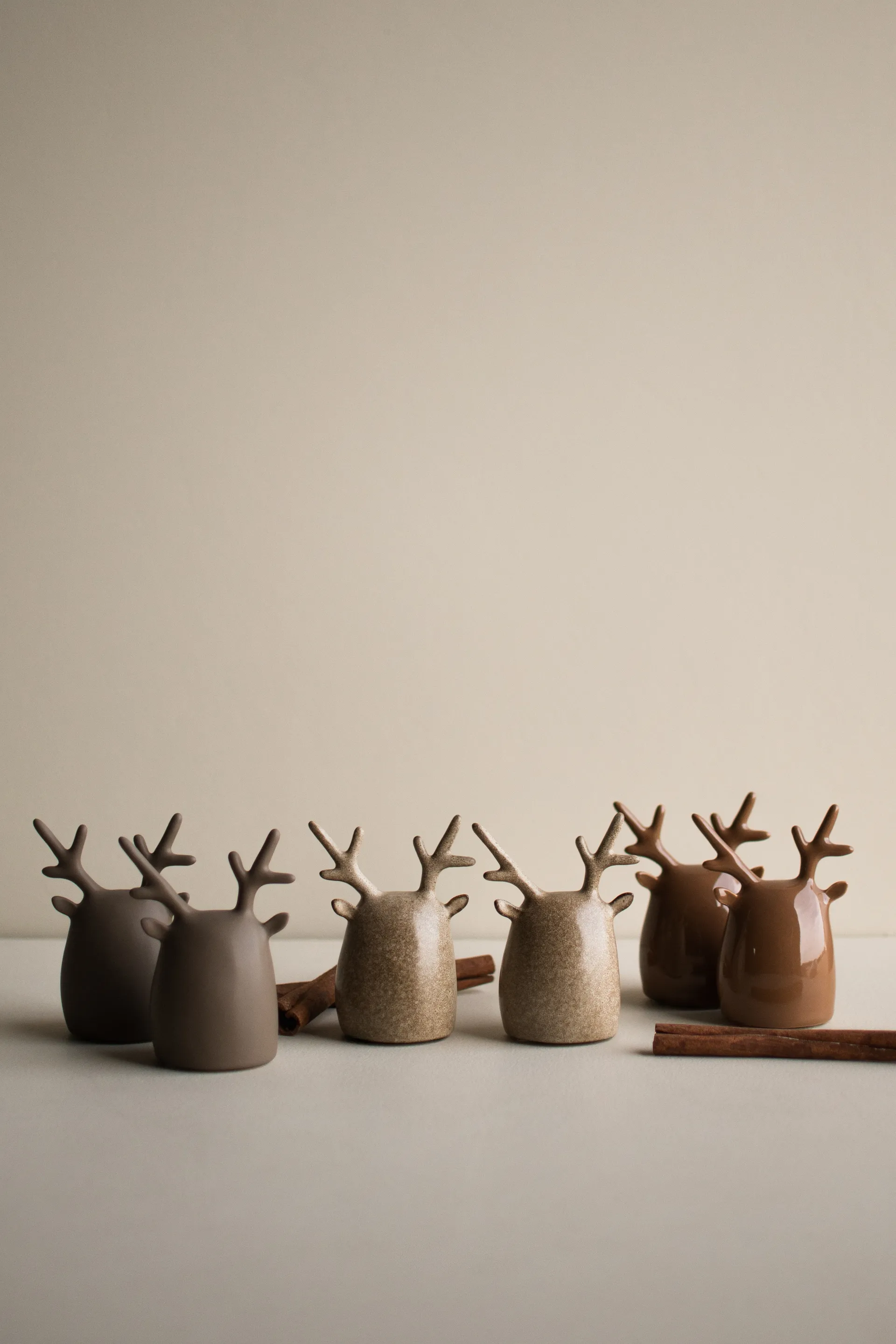 Deer twins 2 pièces, Beige DBKD
