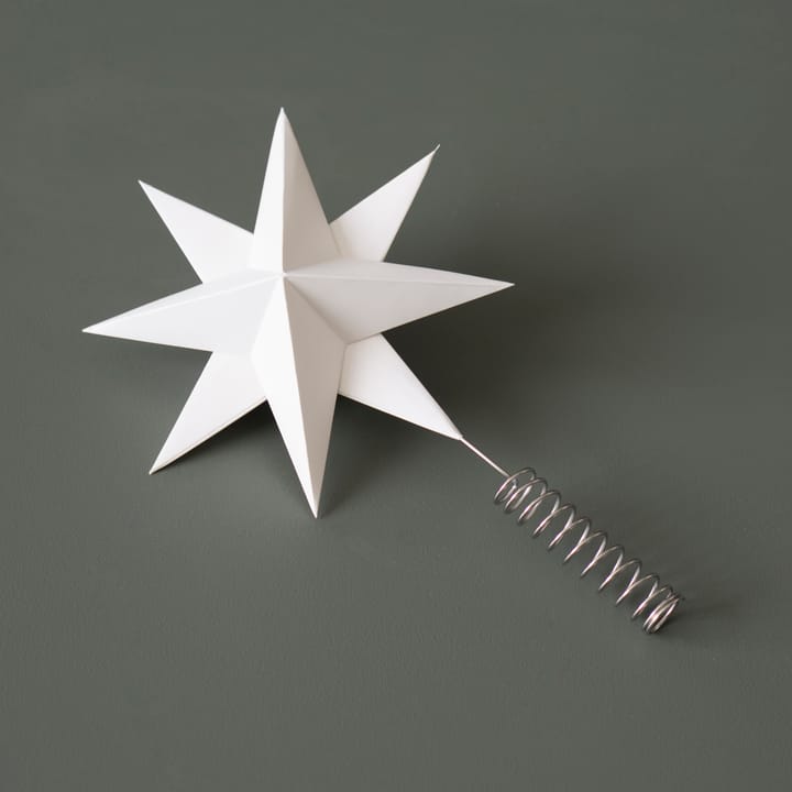 Etoile de Noël Tree tops star - White - DBKD