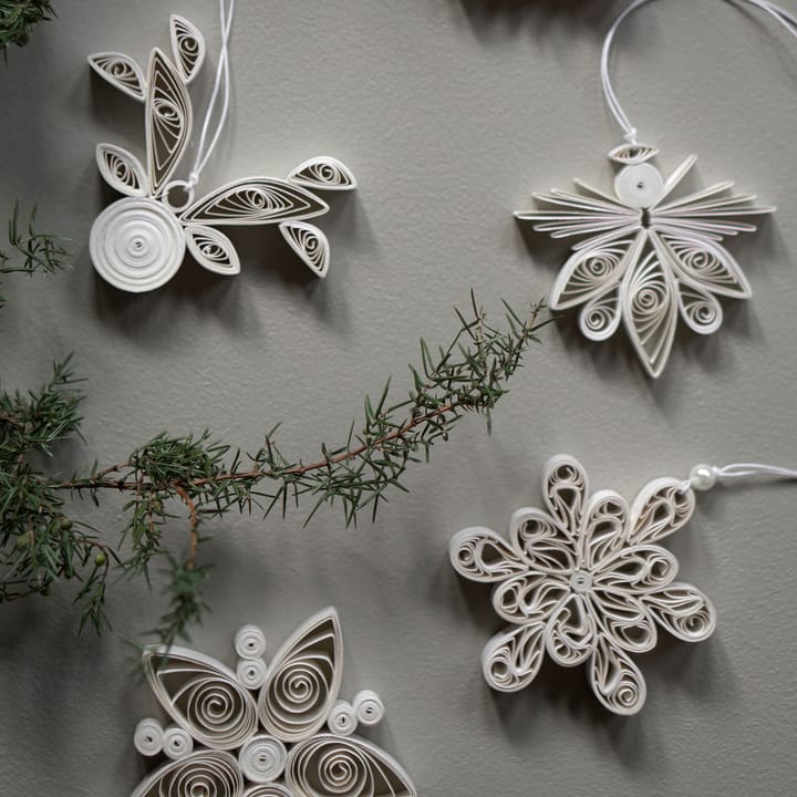 Flocon de neige Light Flake blanc, Petit Ø8 cm DBKD