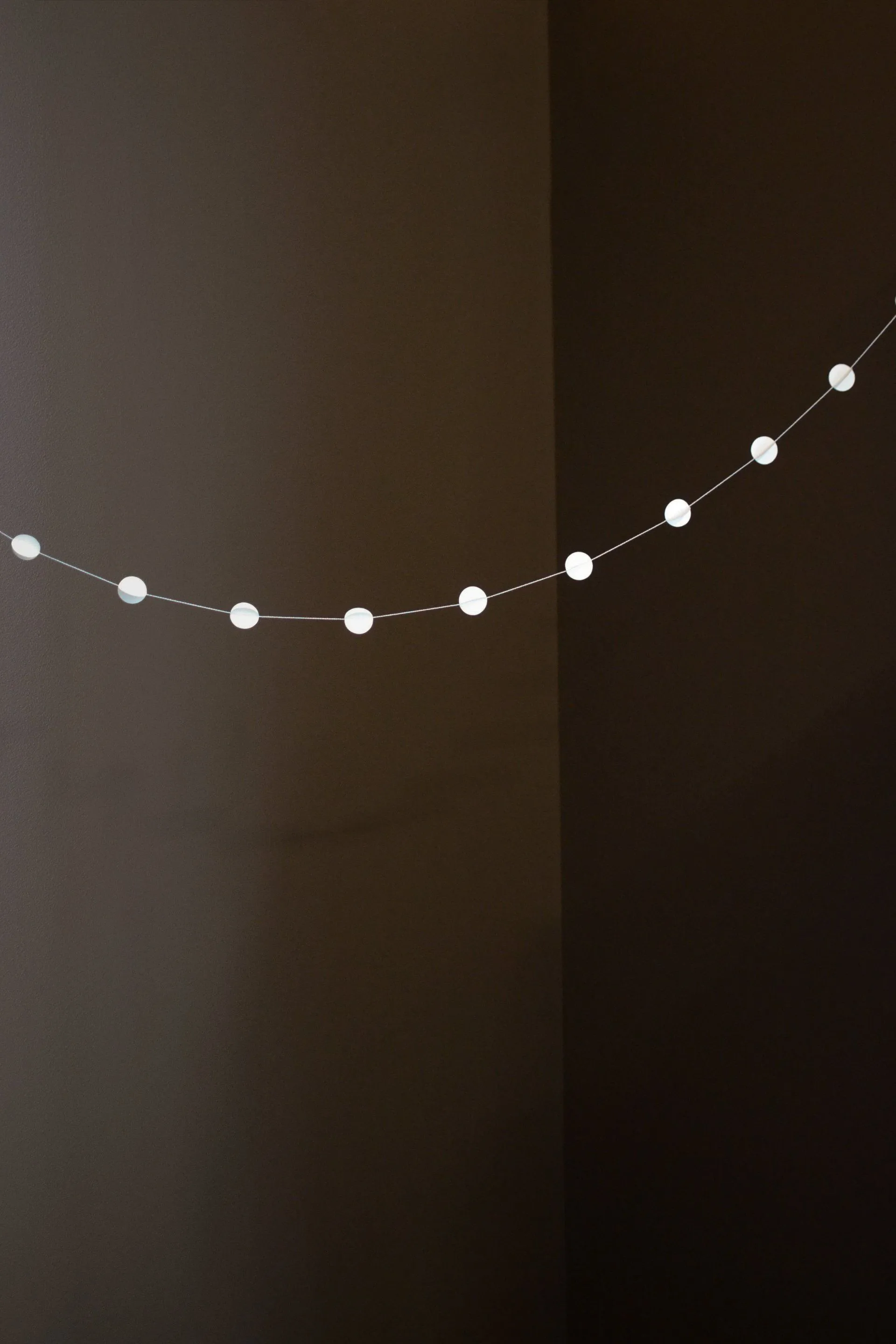 Guirlande cercle Garland, White DBKD