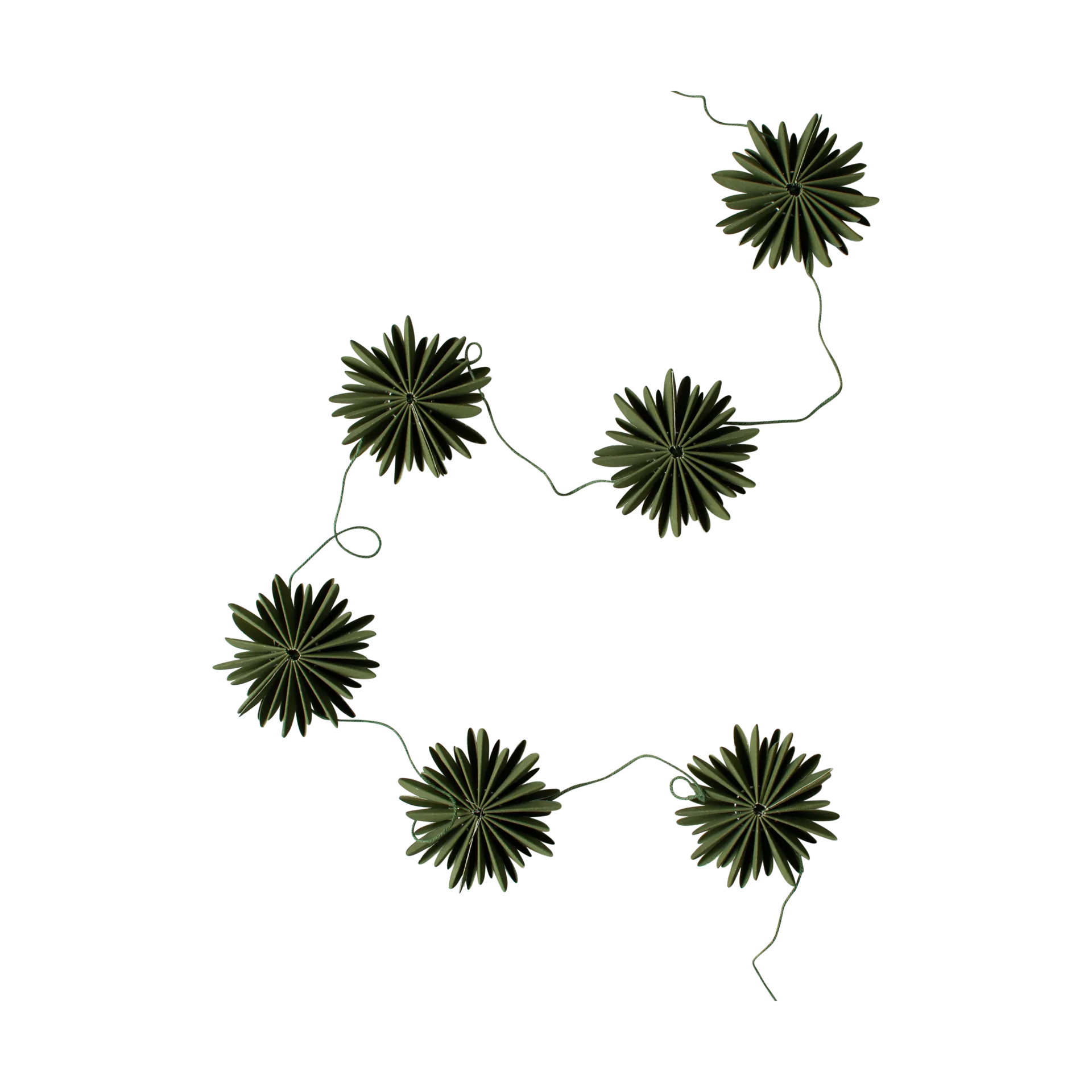 Guirlande Flakes, Green DBKD