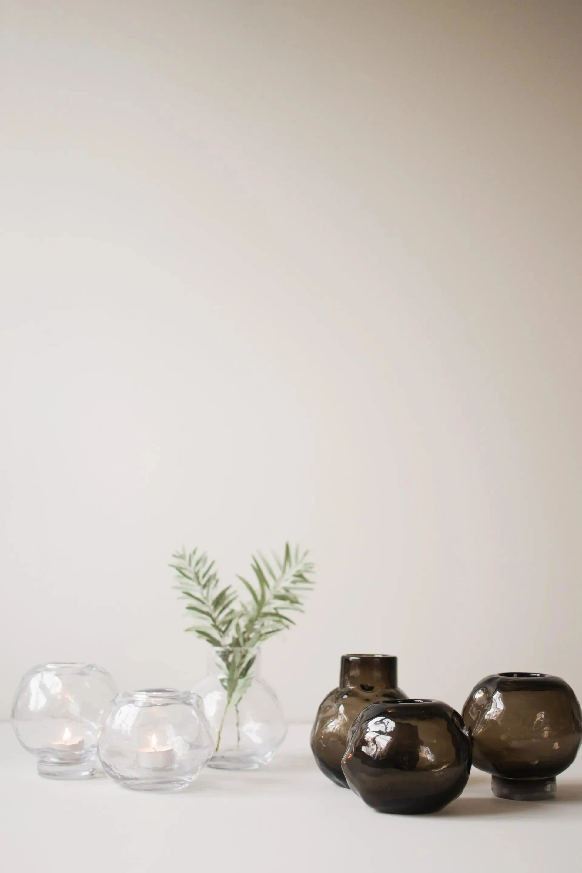 Lanterne à bougie Bunch mini Ø12 cm, Clear DBKD