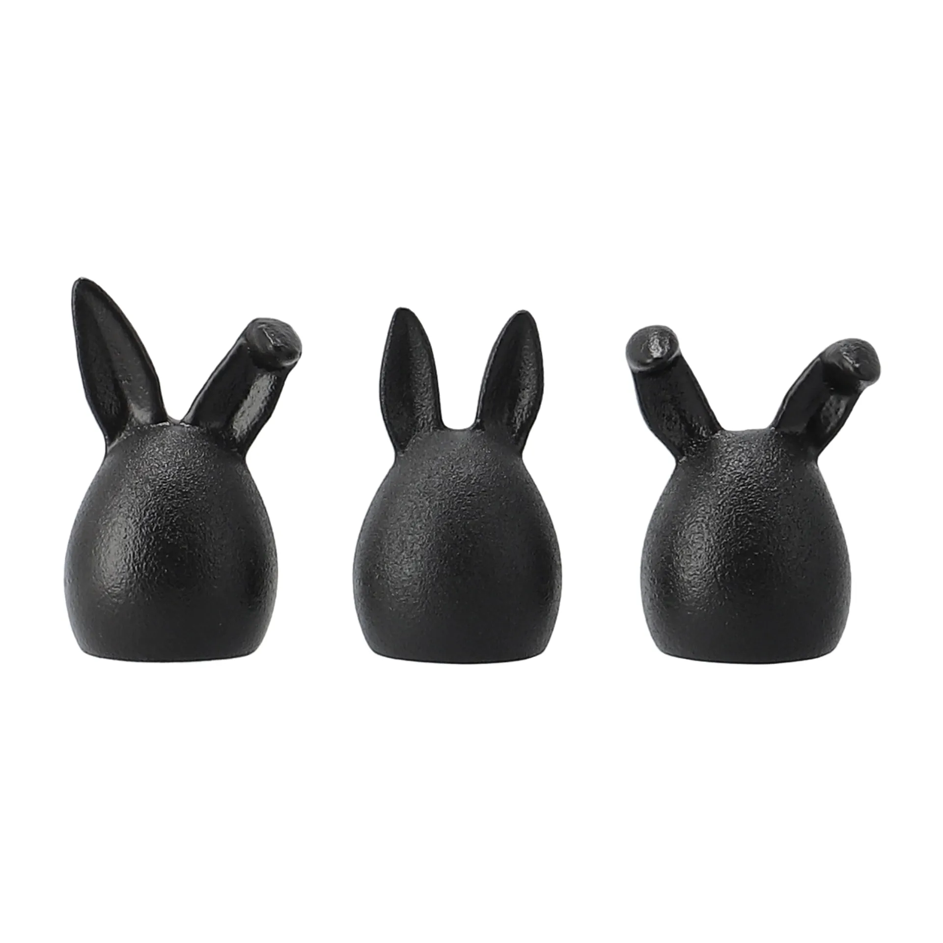 Lièvres de Pâques Triplets Lot de 3, Cast iron DBKD
