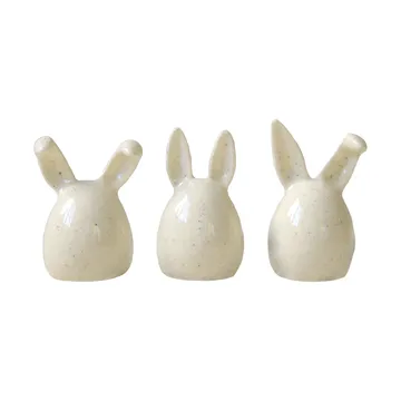 Lièvres de Pâques Triplets Lot de 3 - Vanilla - DBKD