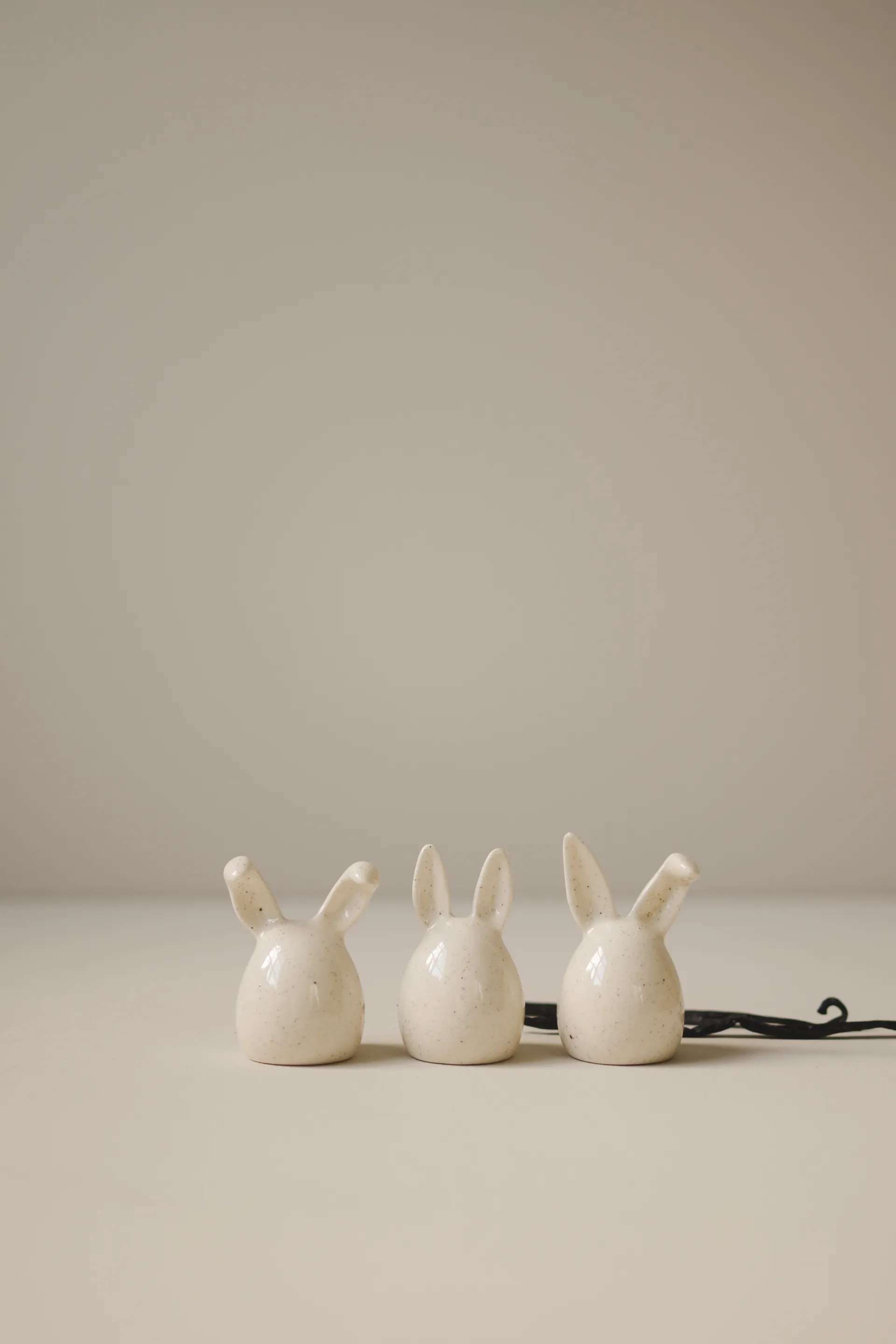 Lièvres de Pâques Triplets Lot de 3, Vanilla DBKD