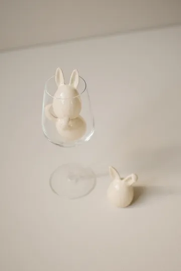 Lièvres de Pâques Triplets Lot de 3 - Vanilla - DBKD