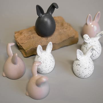 Lièvres de Pâques Triplets Lot de 3 - White dot - DBKD