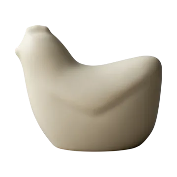 Mini poules 8 cm - Crème - DBKD