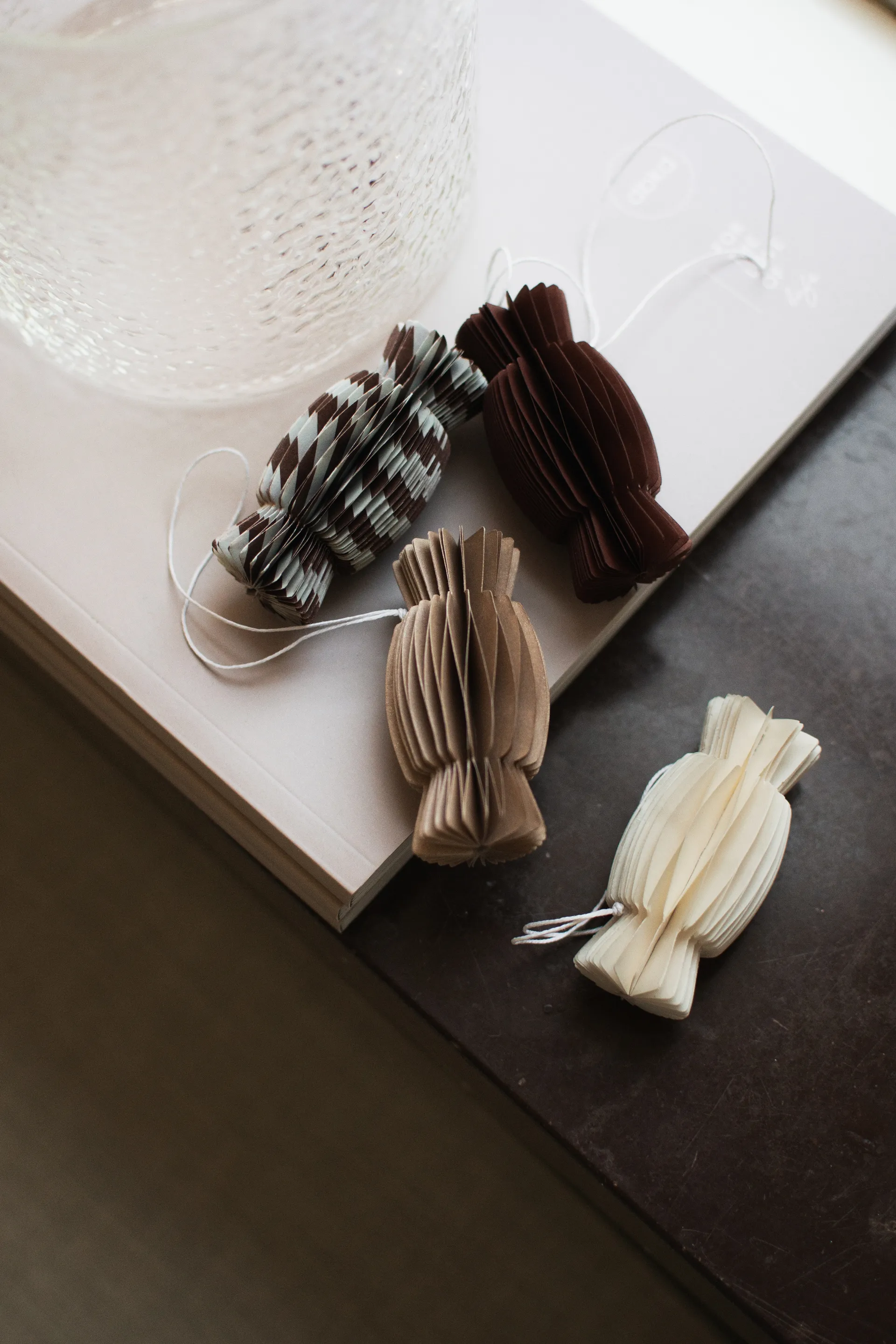 Ornement de Noël Paper Candy, Dark red DBKD