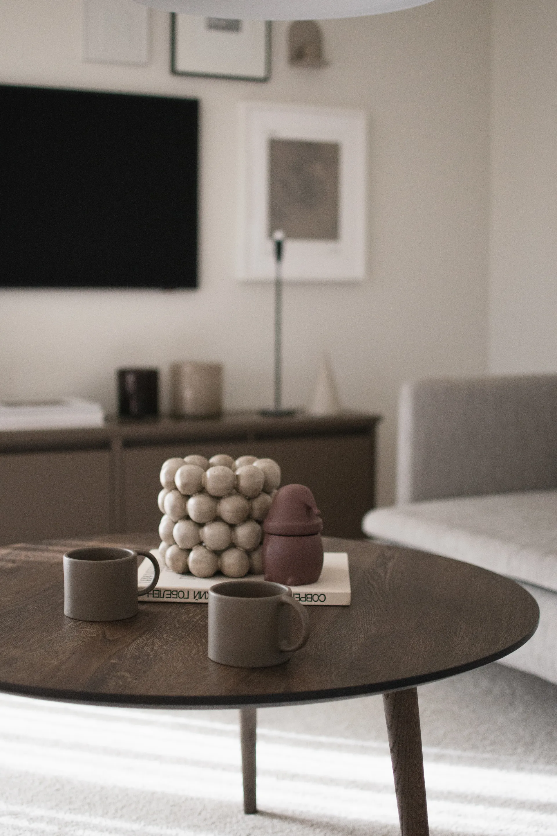 Photophore Bright Ø 17 cm, Beige DBKD