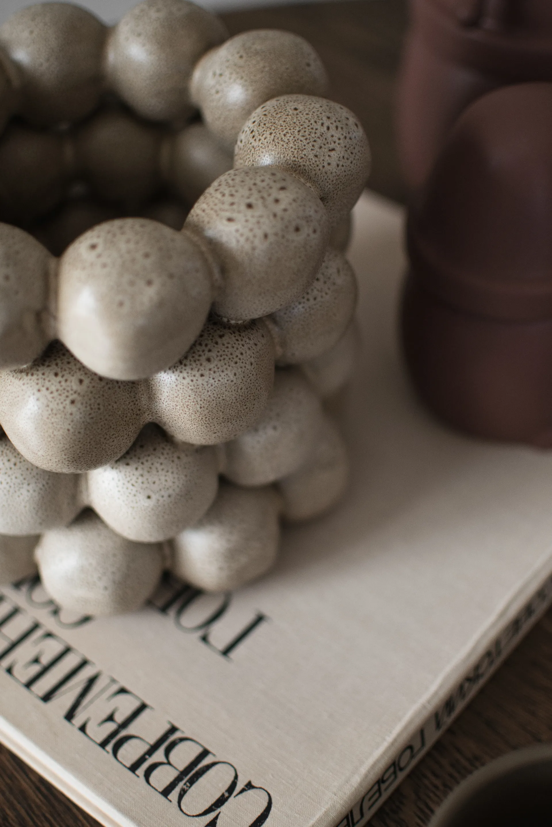 Photophore Bright Ø 17 cm, Beige DBKD