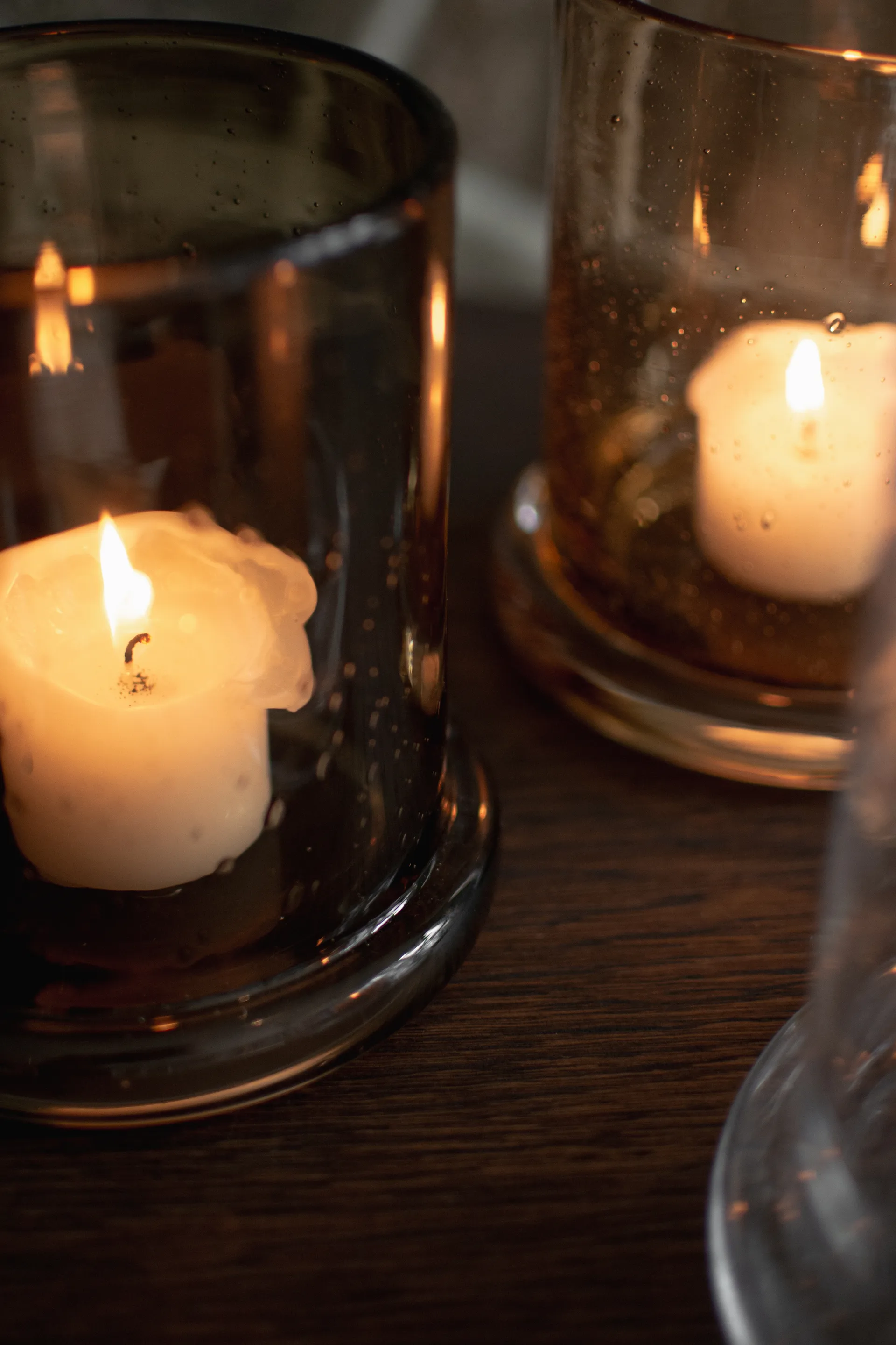 Photophore Bubble Ø20 cm, Brown DBKD