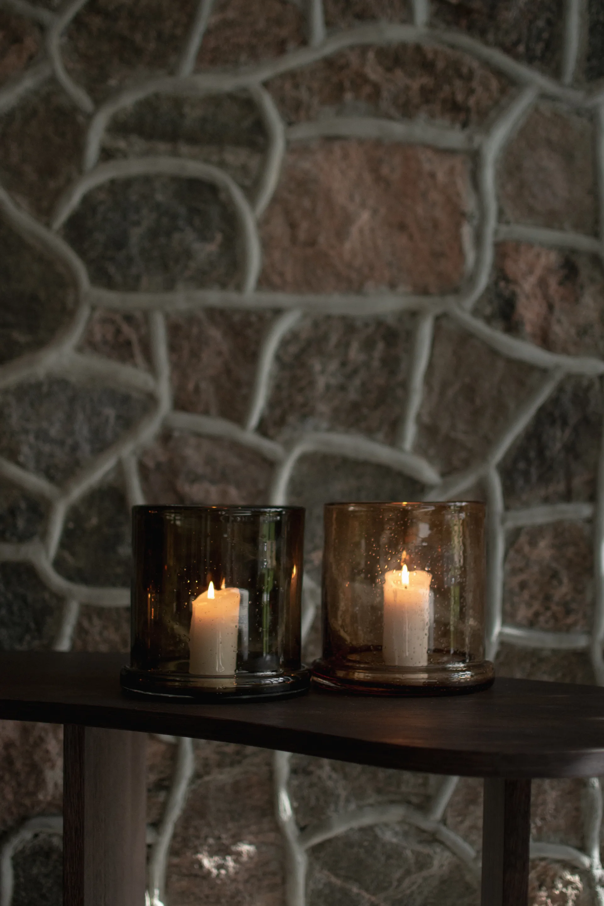 Photophore Bubble Ø20 cm, Brown DBKD