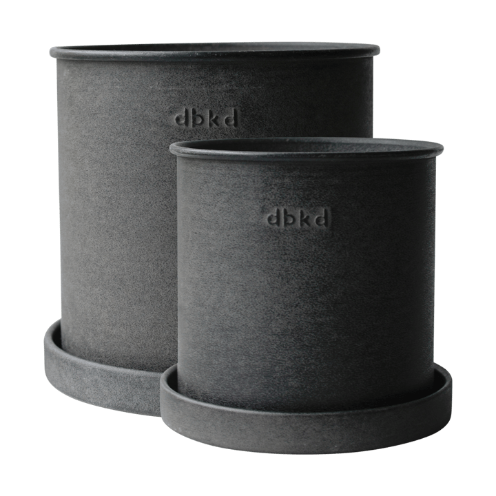 Plant Pot pot small lot de 2 - Black - DBKD