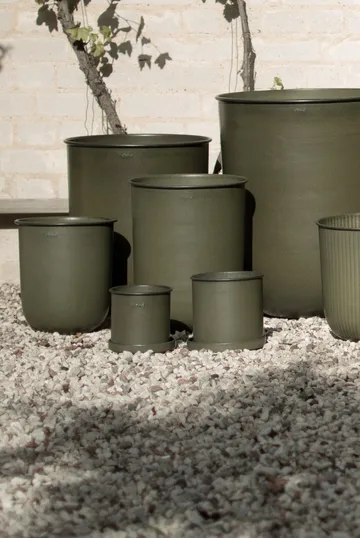 Plant Pot pot small lot de 2 - Green - DBKD