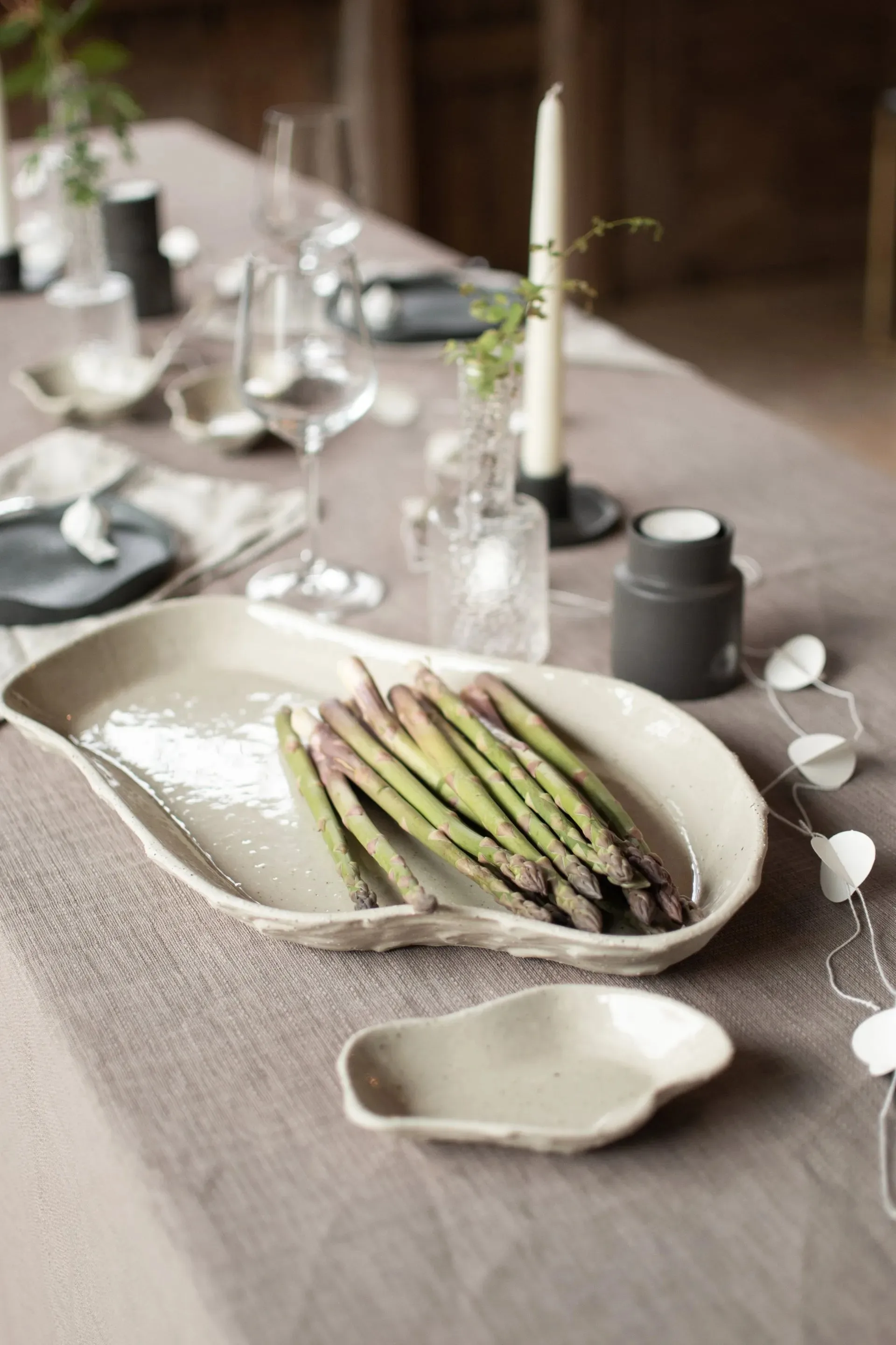 Plat Flow small 9x14 cm, Sand DBKD