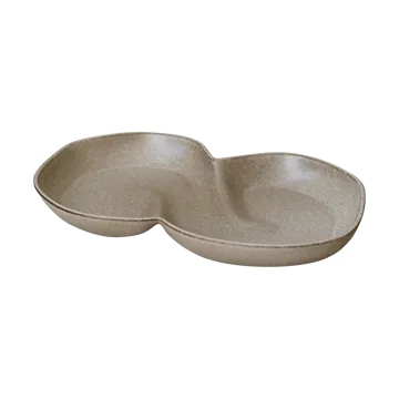 Plateau de présentation Bun 18x30 cm - Beige - DBKD