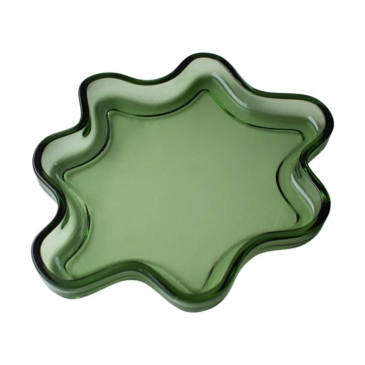 Plateau décoratif Filter - Green, Ø22x2 cm - DBKD