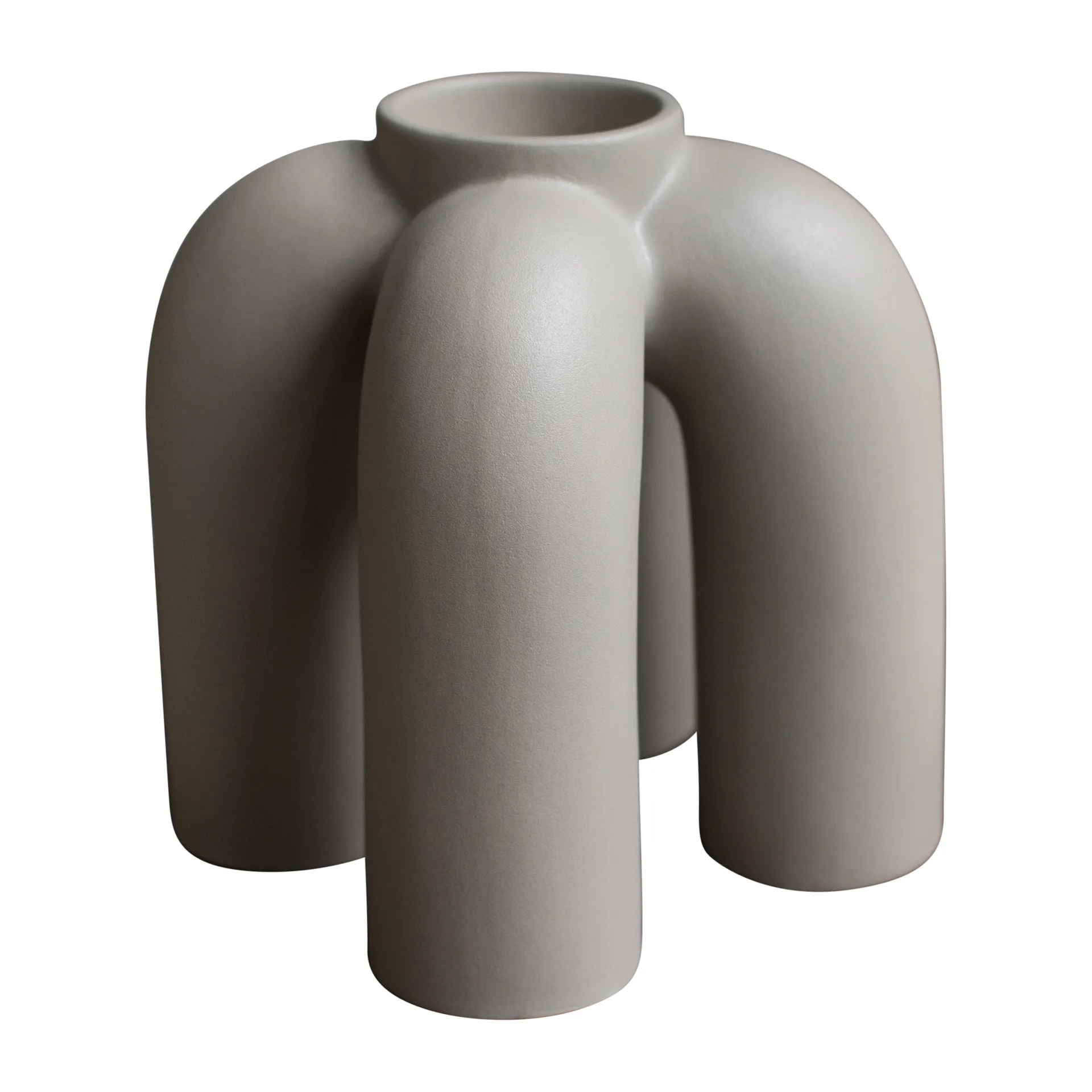 Porte-bougie à réchaud Rope 14x14 cm, Taupe sablé DBKD