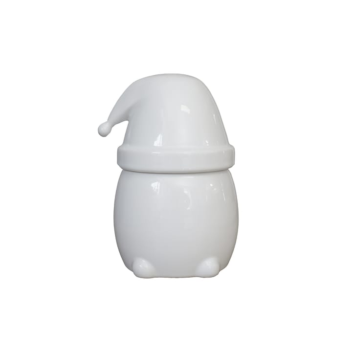 Pot avec couvercle Eating Santa Petit, Shiny white DBKD