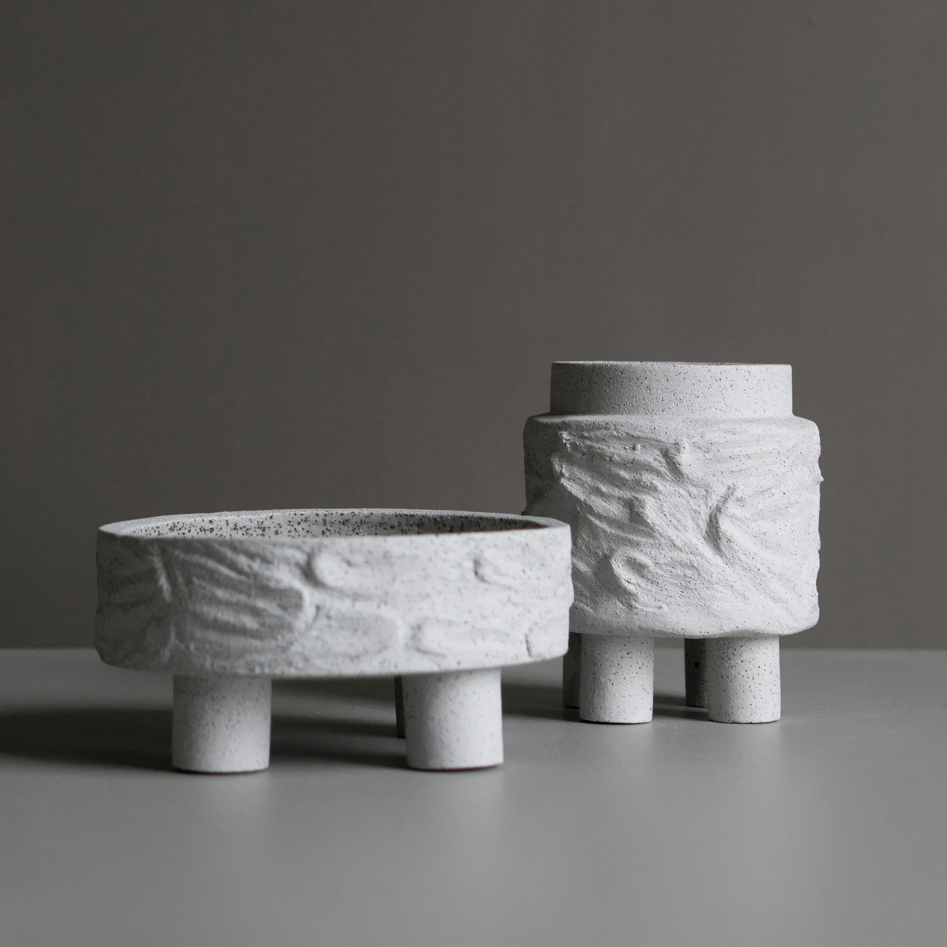 Pot Clay Ø18 cm, Sable DBKD