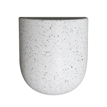 Pot de fleur suspendu Cut white dot - Large - DBKD