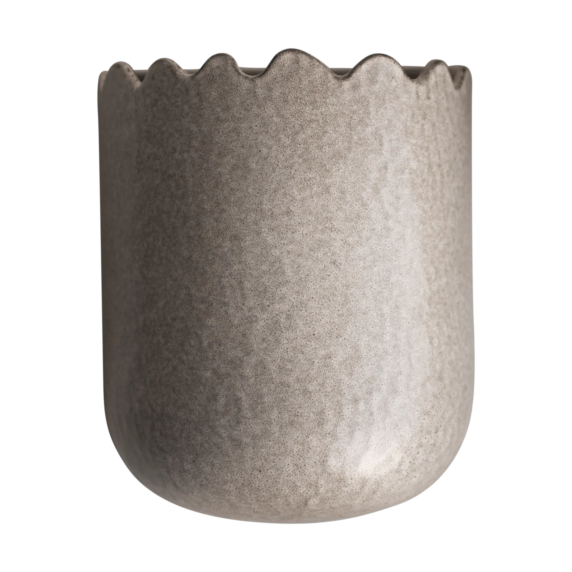 Pot de mur Flowery 19 cm, Beige DBKD