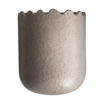 Pot de mur Flowery 19 cm - Beige - DBKD